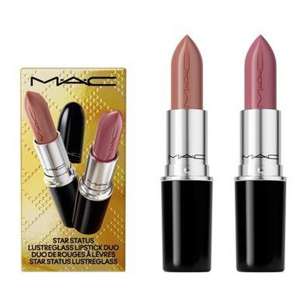 MAC Star Status lustreglass lipstick in shade Syrup from Holiday 2024
